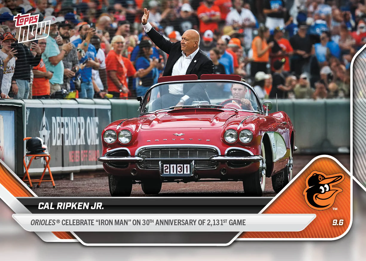 2025 Topps Now #664 Cal Ripken Jr.