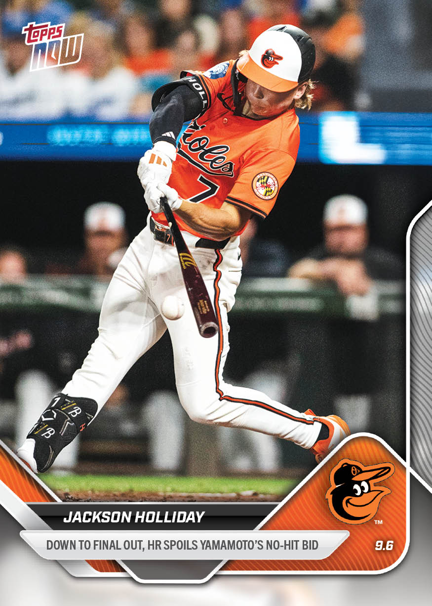 2025 Topps Now #665 Jackson Holliday