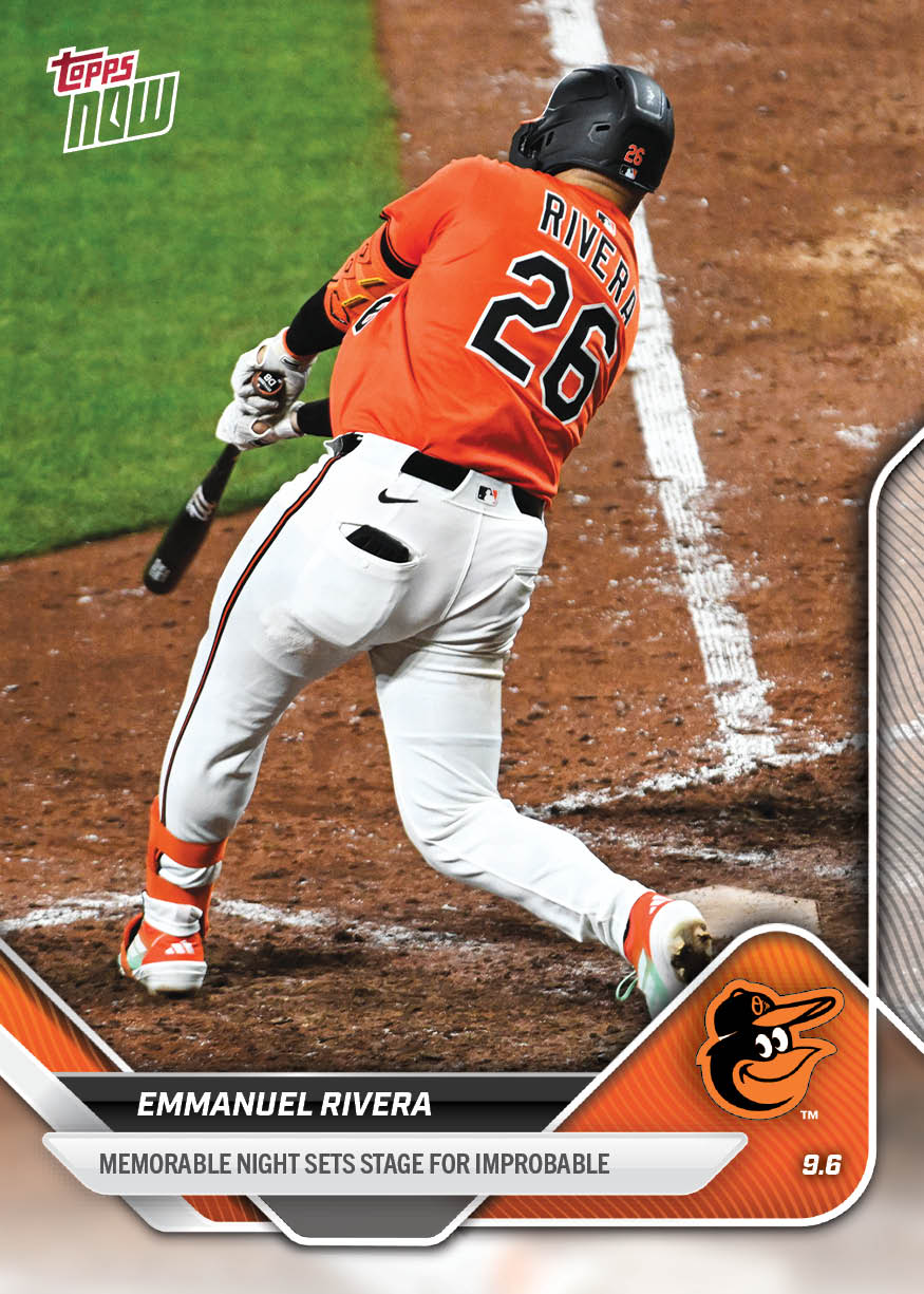 2025 Topps Now #666 Emmanuel Rivera