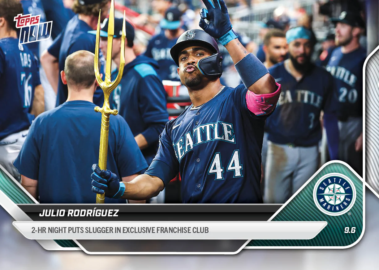 2025 Topps Now #669 Julio Rodríguez