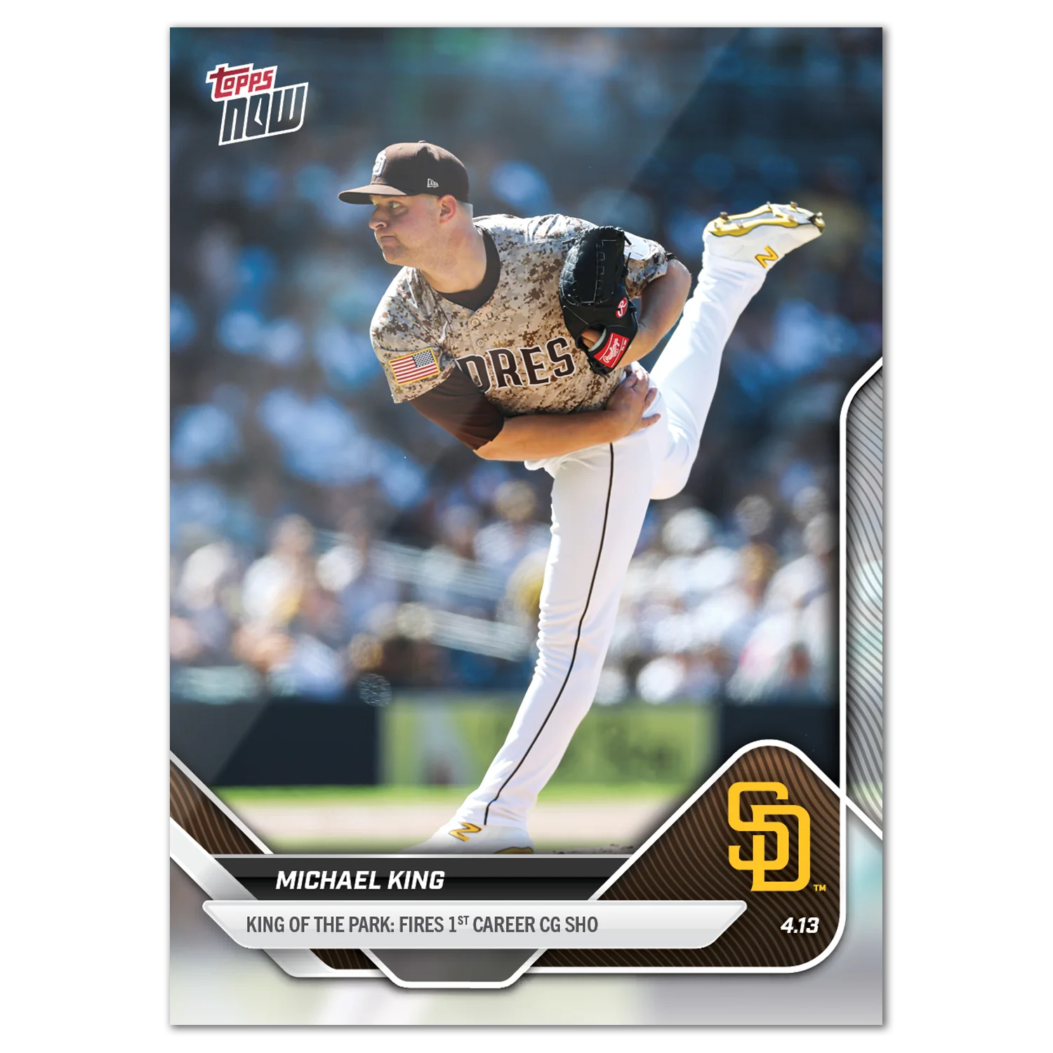 2025 Topps Now #67 Michael King