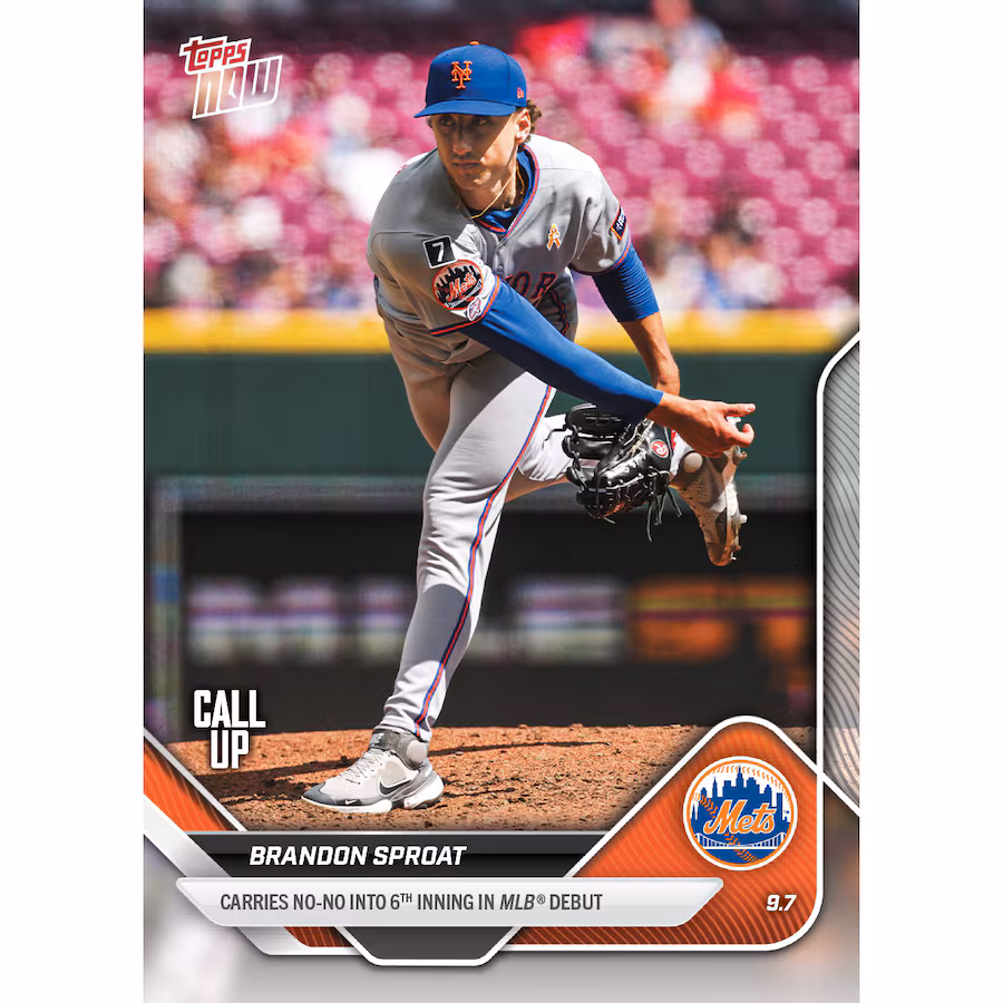 2025 Topps Now #672 Brandon Sproat