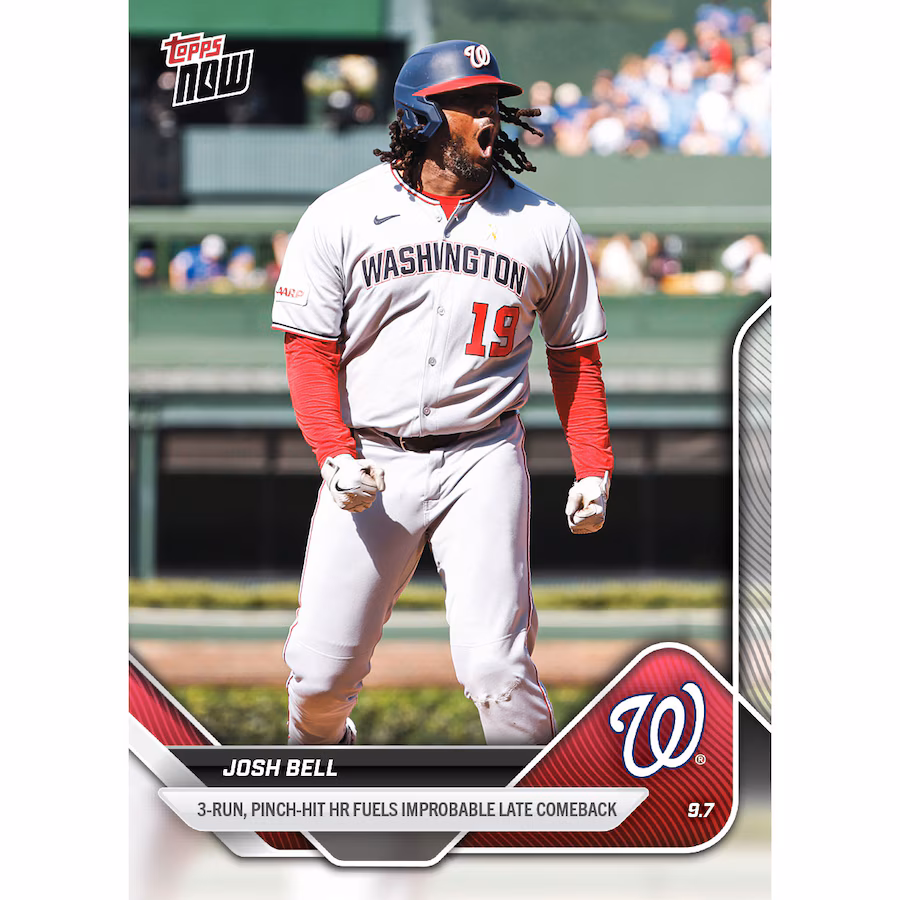 2025 Topps Now #674 Josh Bell