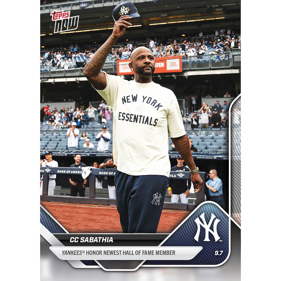 2025 Topps Now #675 CC Sabathia