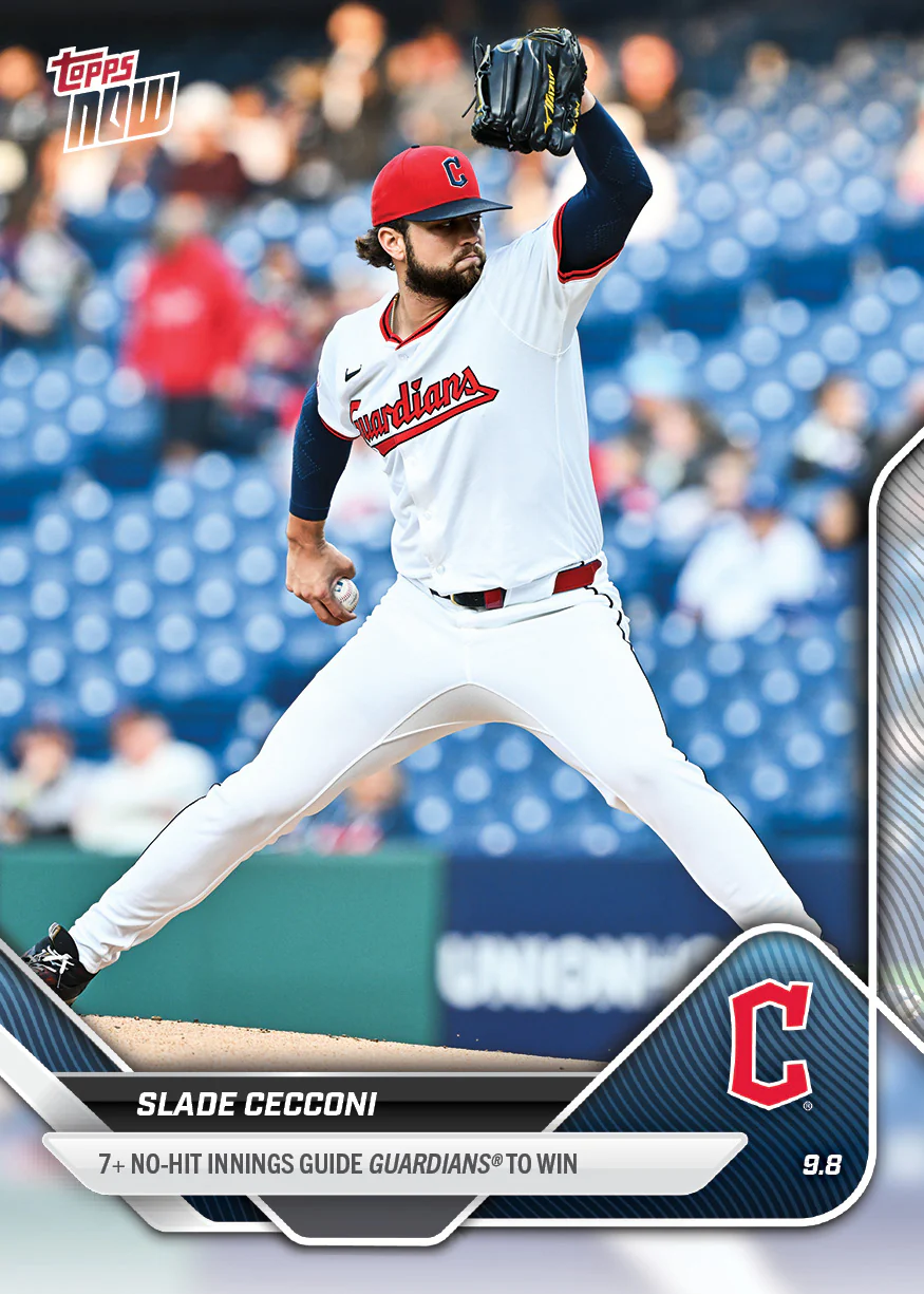2025 Topps Now #677 Slade Cecconi