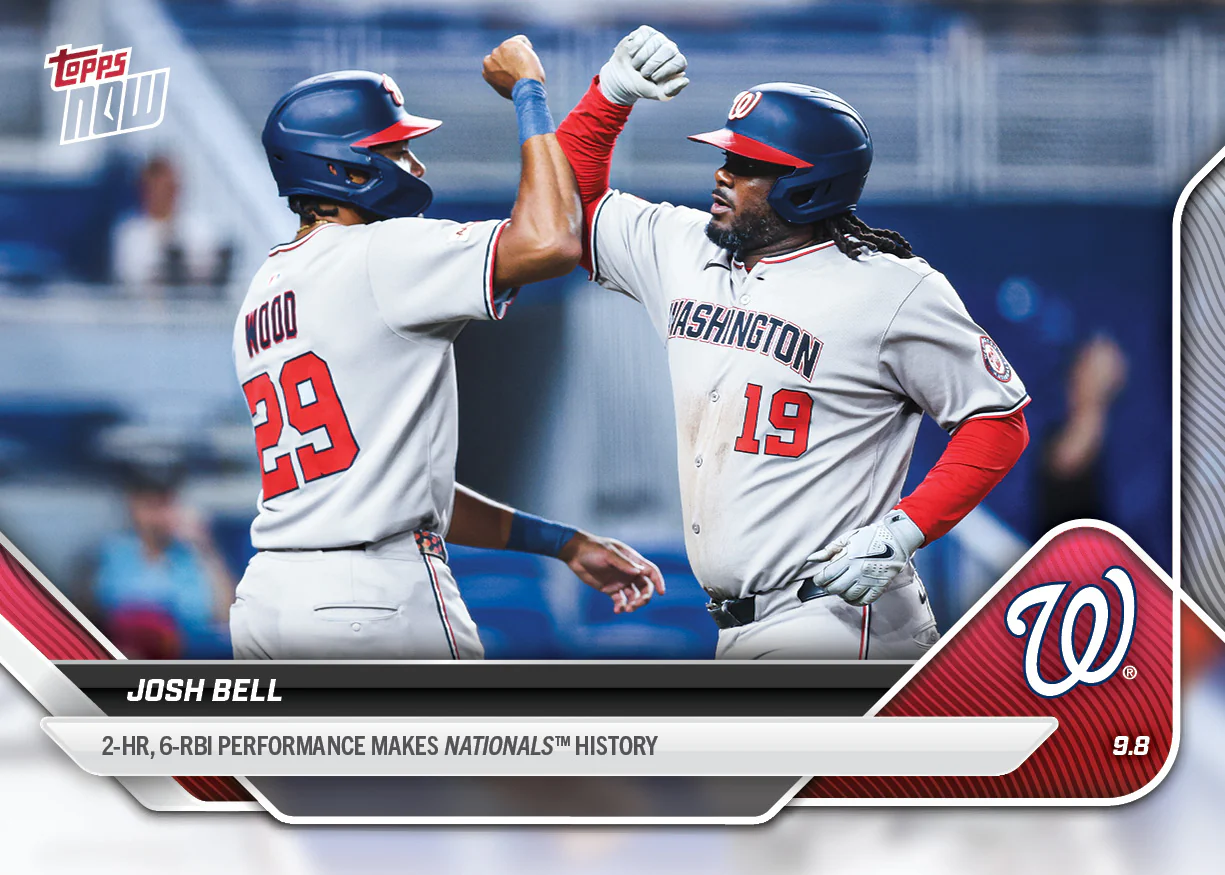 2025 Topps Now #678 Josh Bell