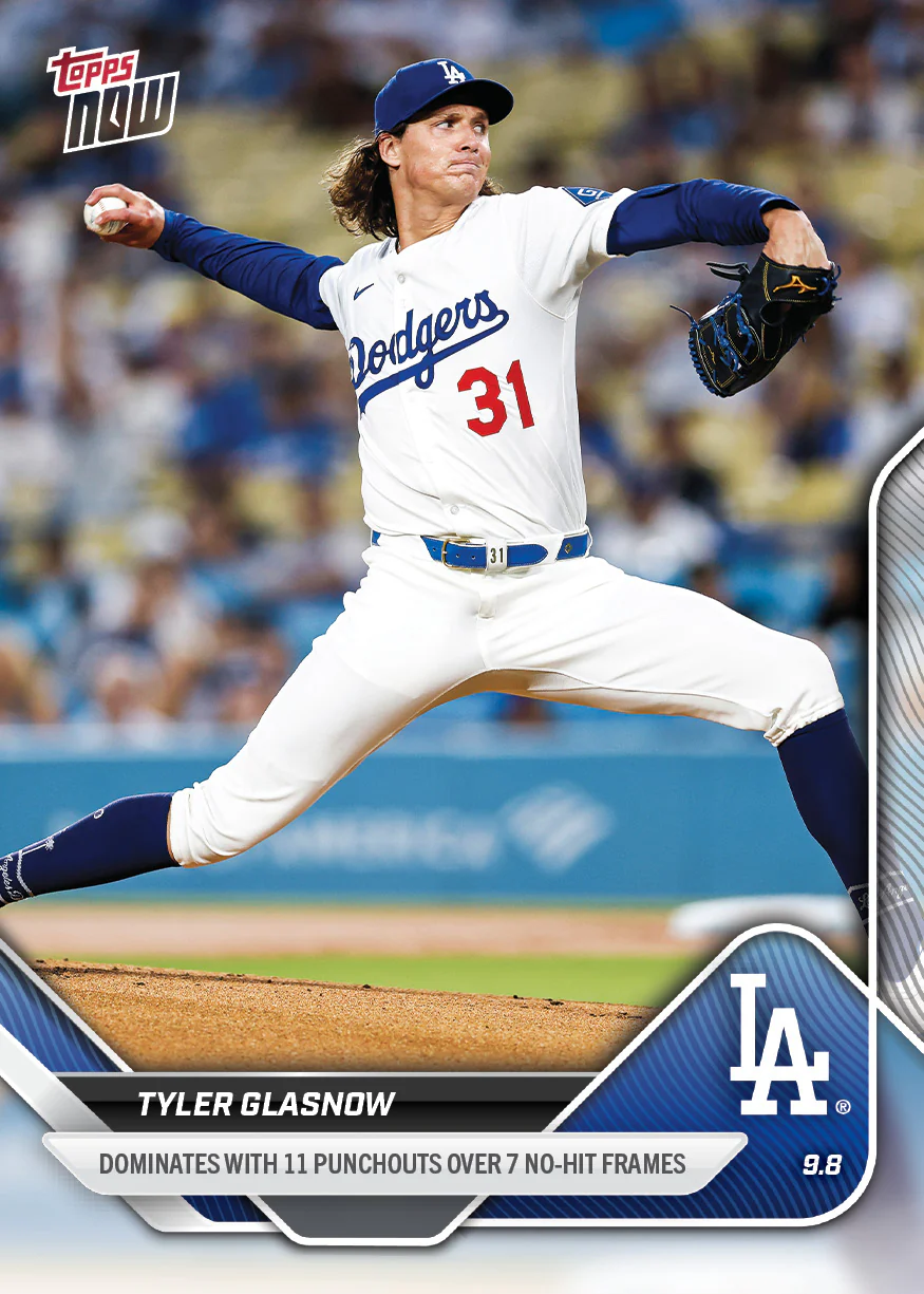 2025 Topps Now #680 Tyler Glasnow