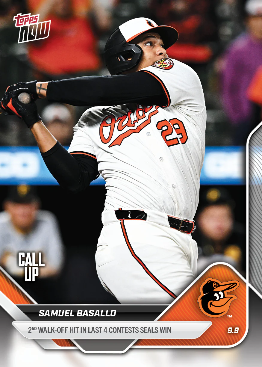 2025 Topps Now #681 Samuel Basallo