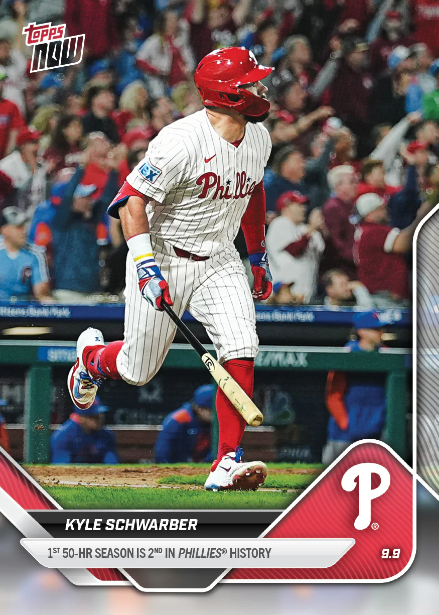 2025 Topps Now #682 Kyle Schwarber