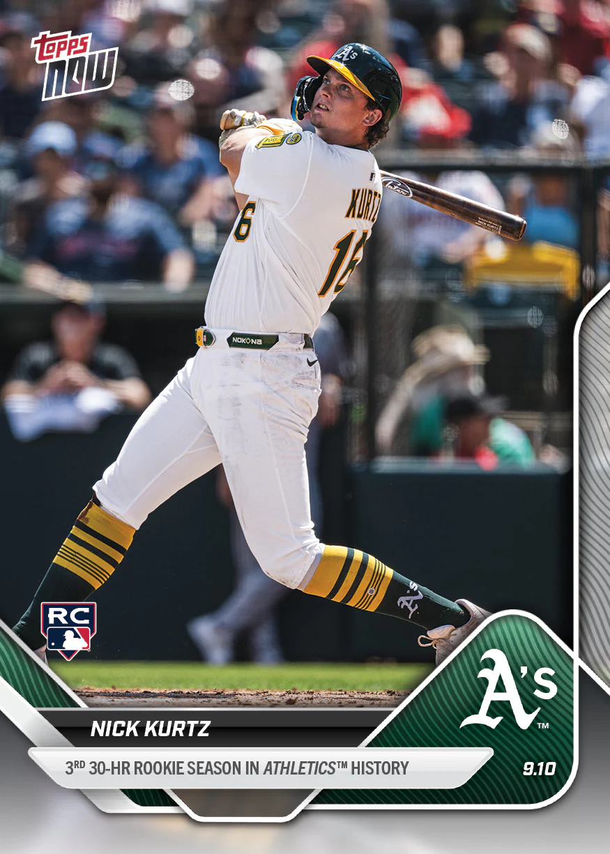 2025 Topps Now #687 Nick Kurtz