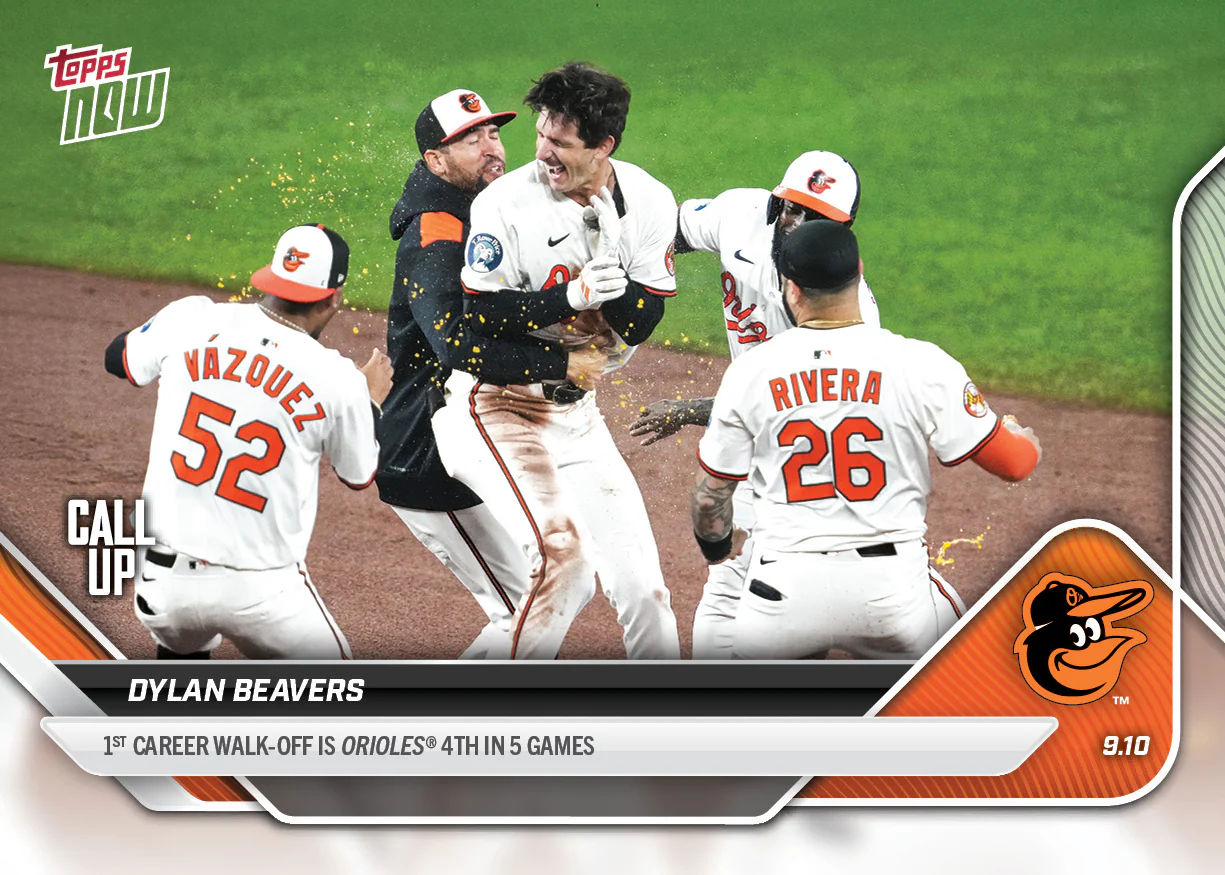 2025 Topps Now #688 Dylan Beavers