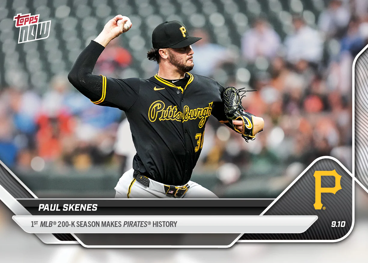 2025 Topps Now #692 Paul Skenes