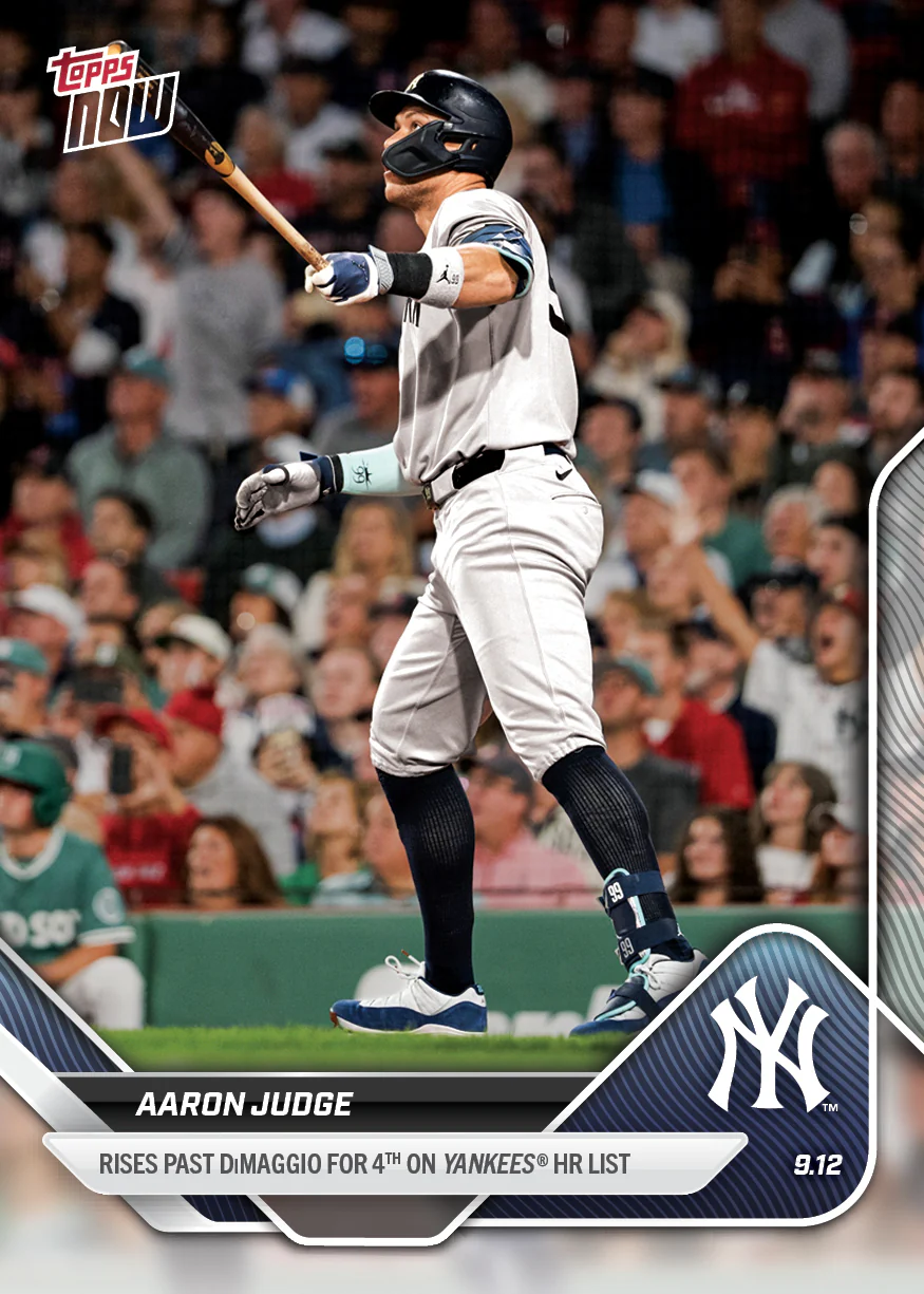 2025 Topps Now #697 Aaron Judge