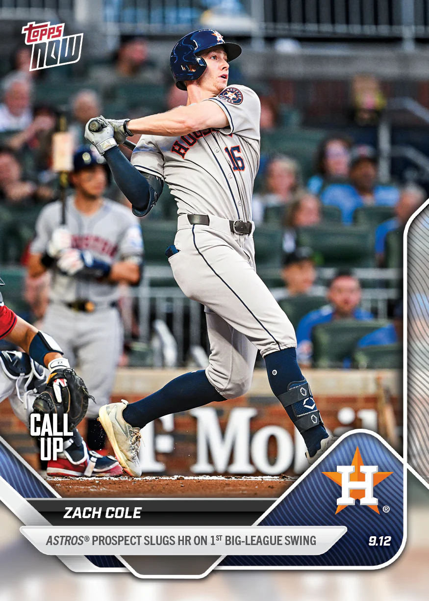 2025 Topps Now #698 Zach Cole