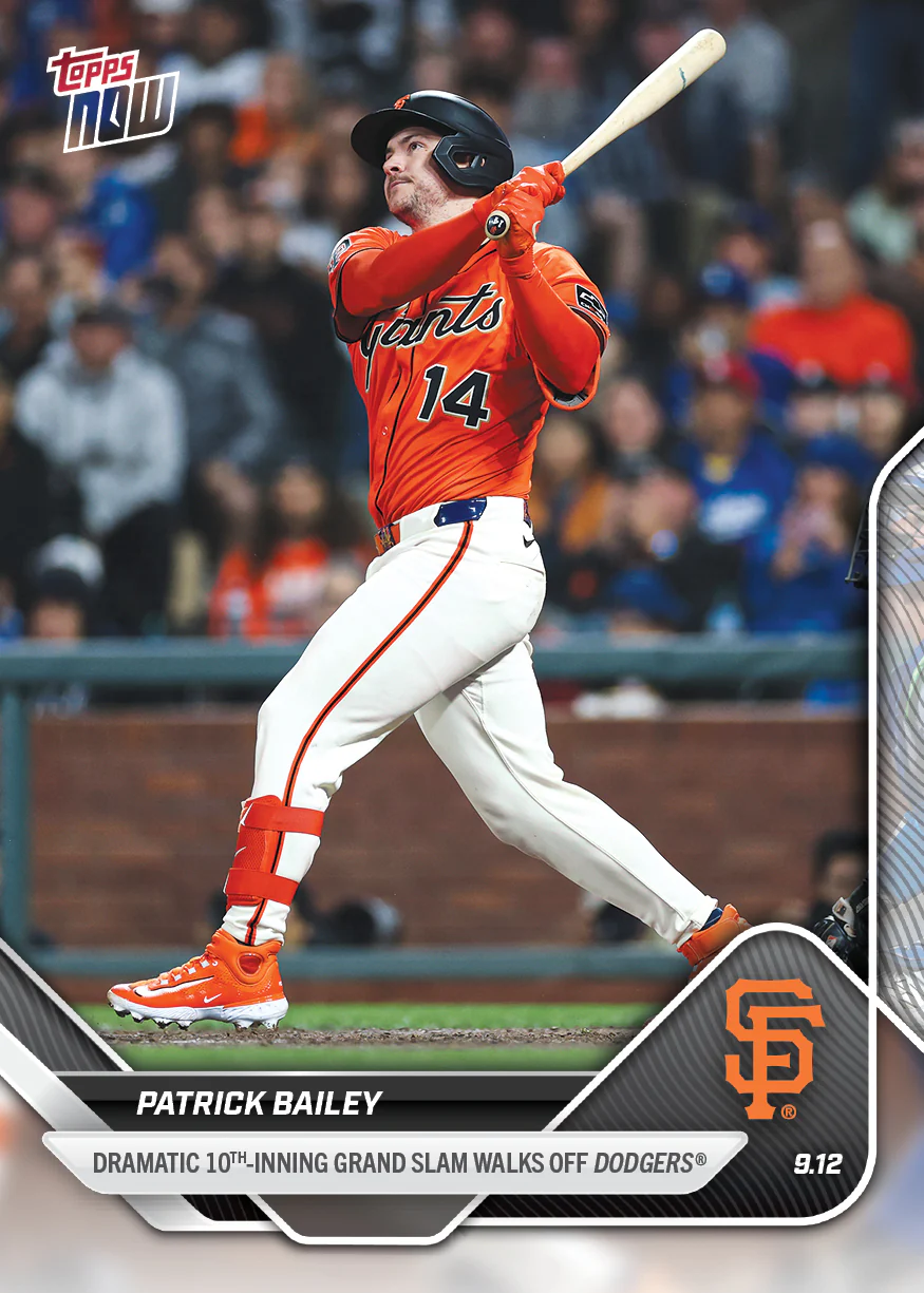 2025 Topps Now #702 Patrick Bailey