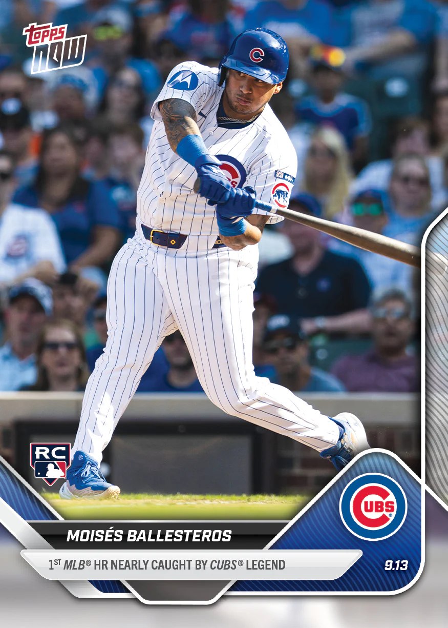 2025 Topps Now #703 Moisés Ballesteros