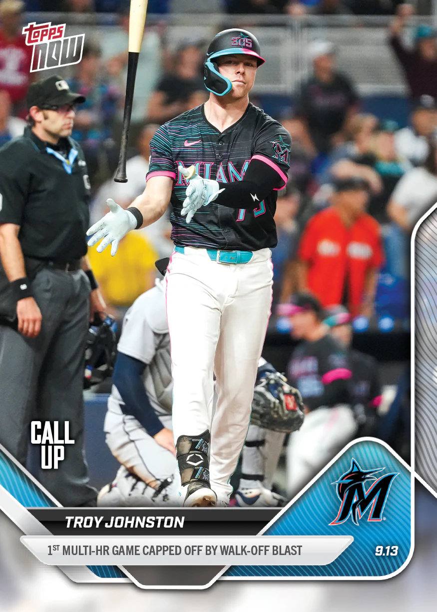 2025 Topps Now #706 Troy Johnston