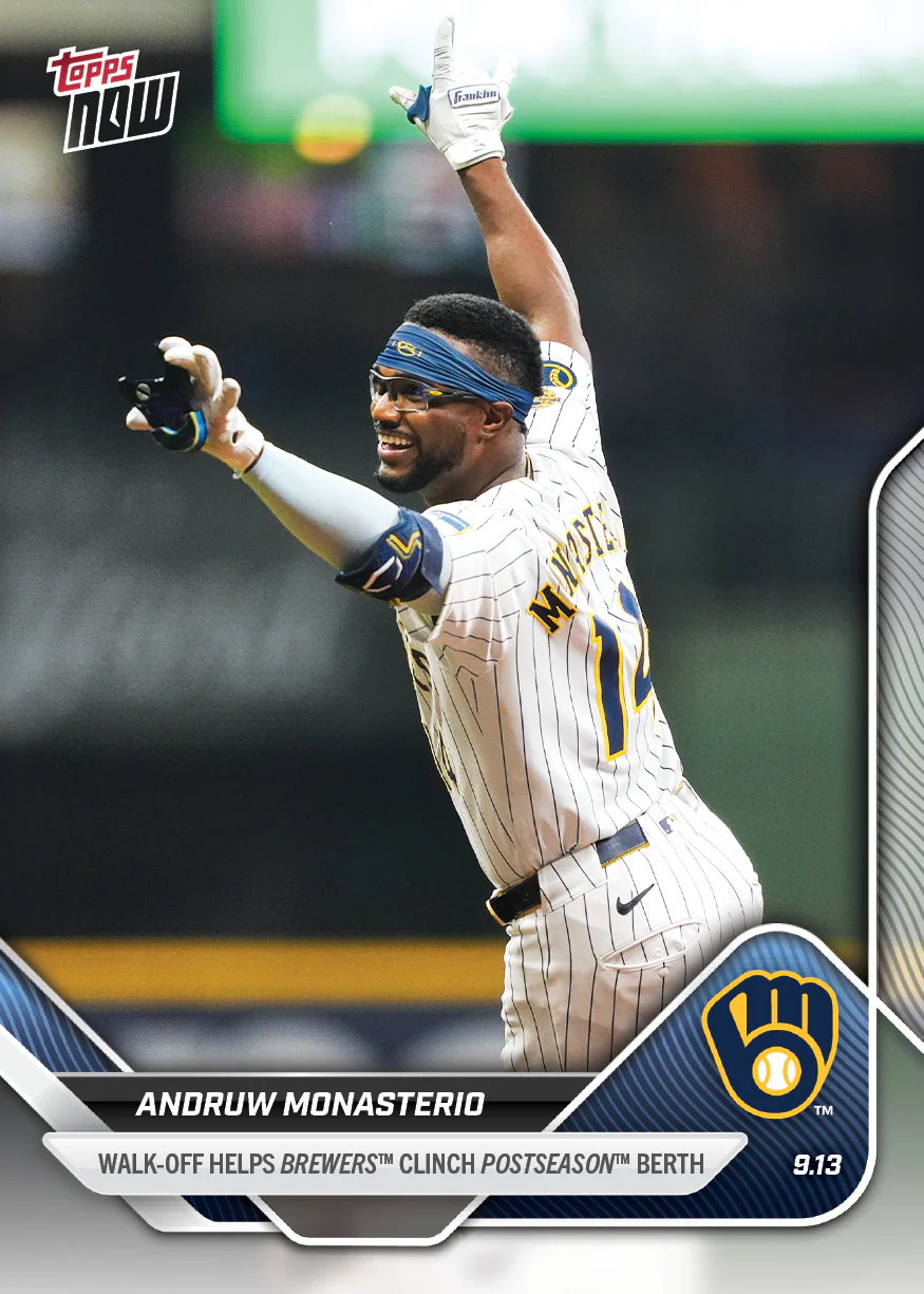 2025 Topps Now #708 Andruw Monasterio