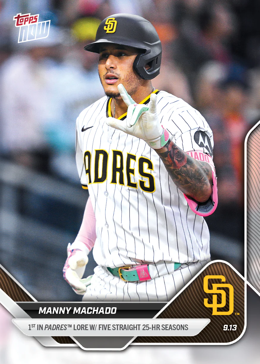 2025 Topps Now #709 Manny Machado