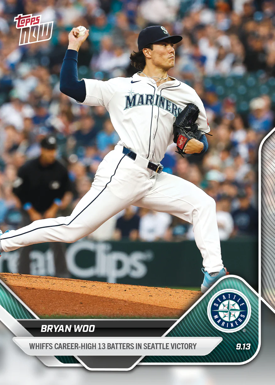 2025 Topps Now #710 Bryan Woo