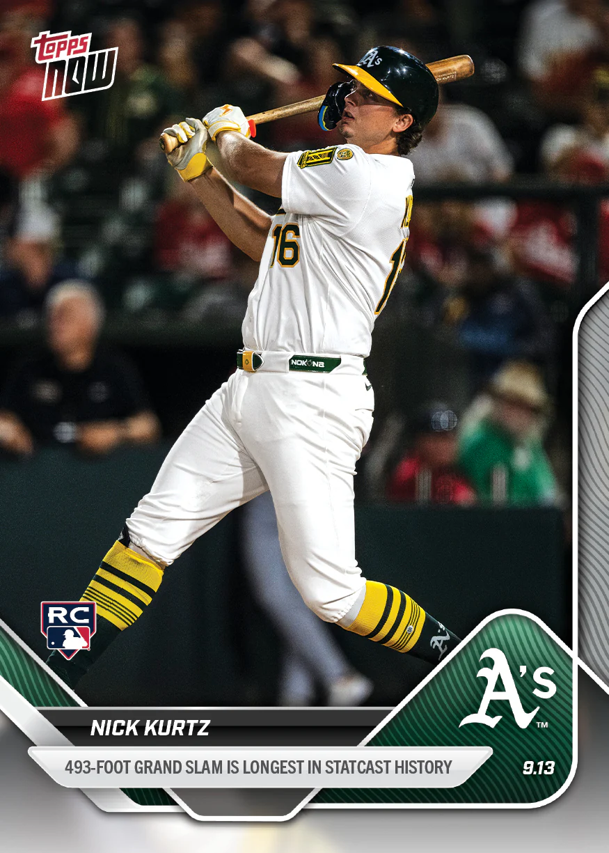 2025 Topps Now #711 Nick Kurtz