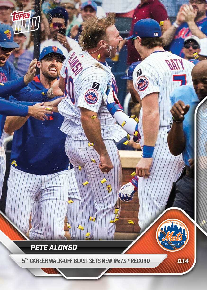 2025 Topps Now #713 Pete Alonso