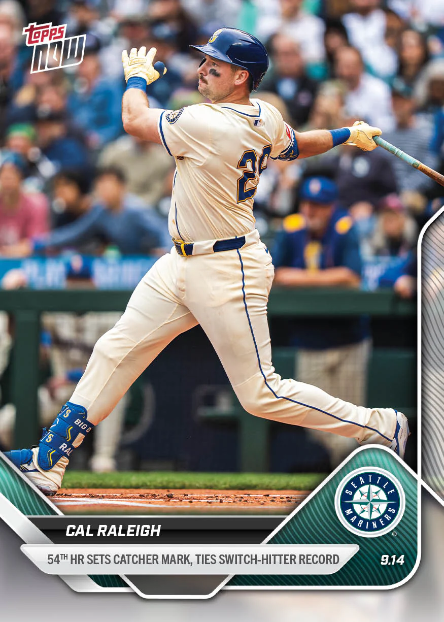 2025 Topps Now #715 Cal Raleigh