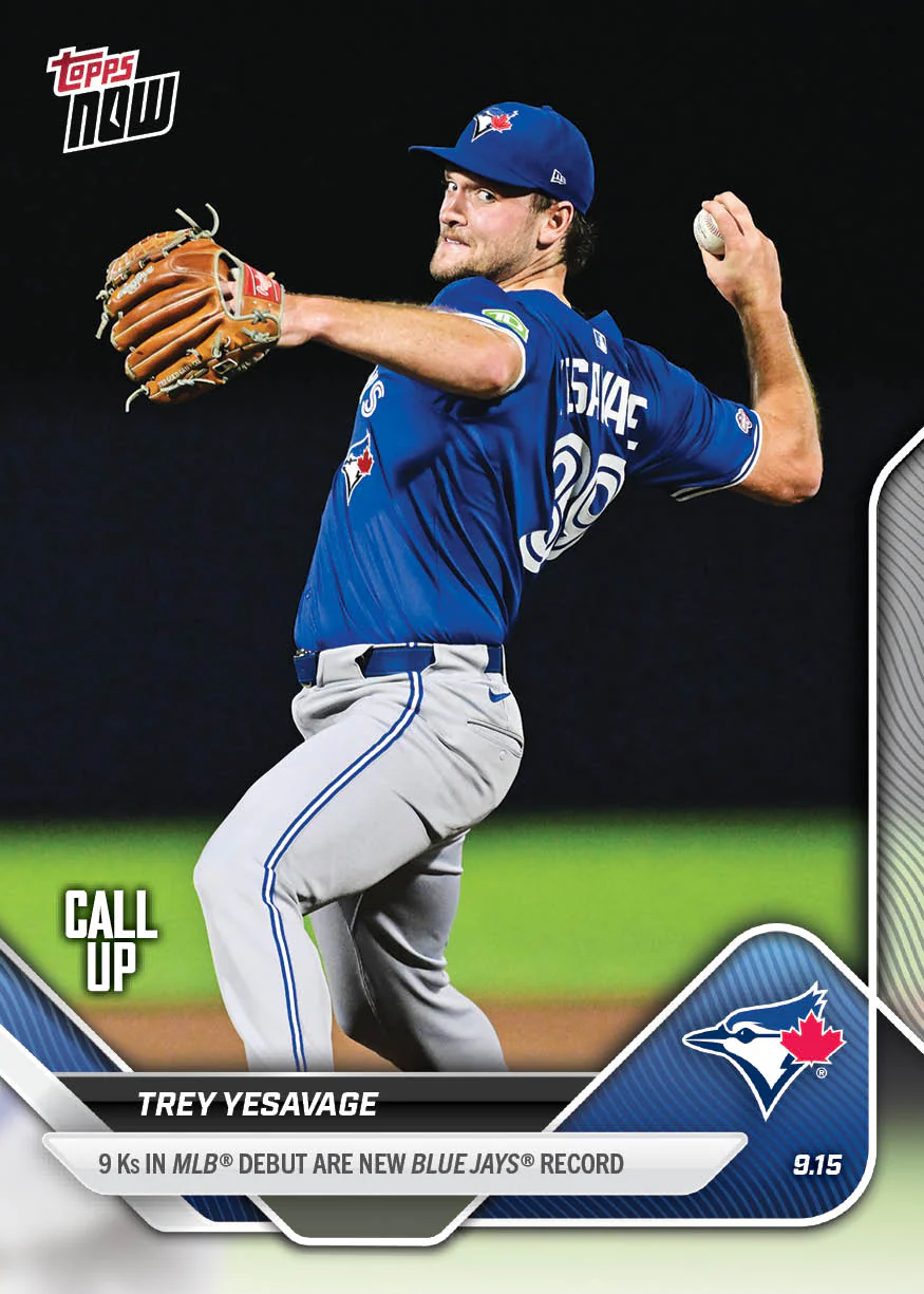 2025 Topps Now #716 Trey Yesavage