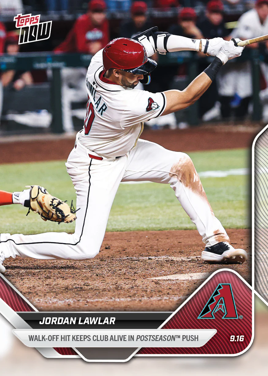 2025 Topps Now #722 Jordan Lawlar