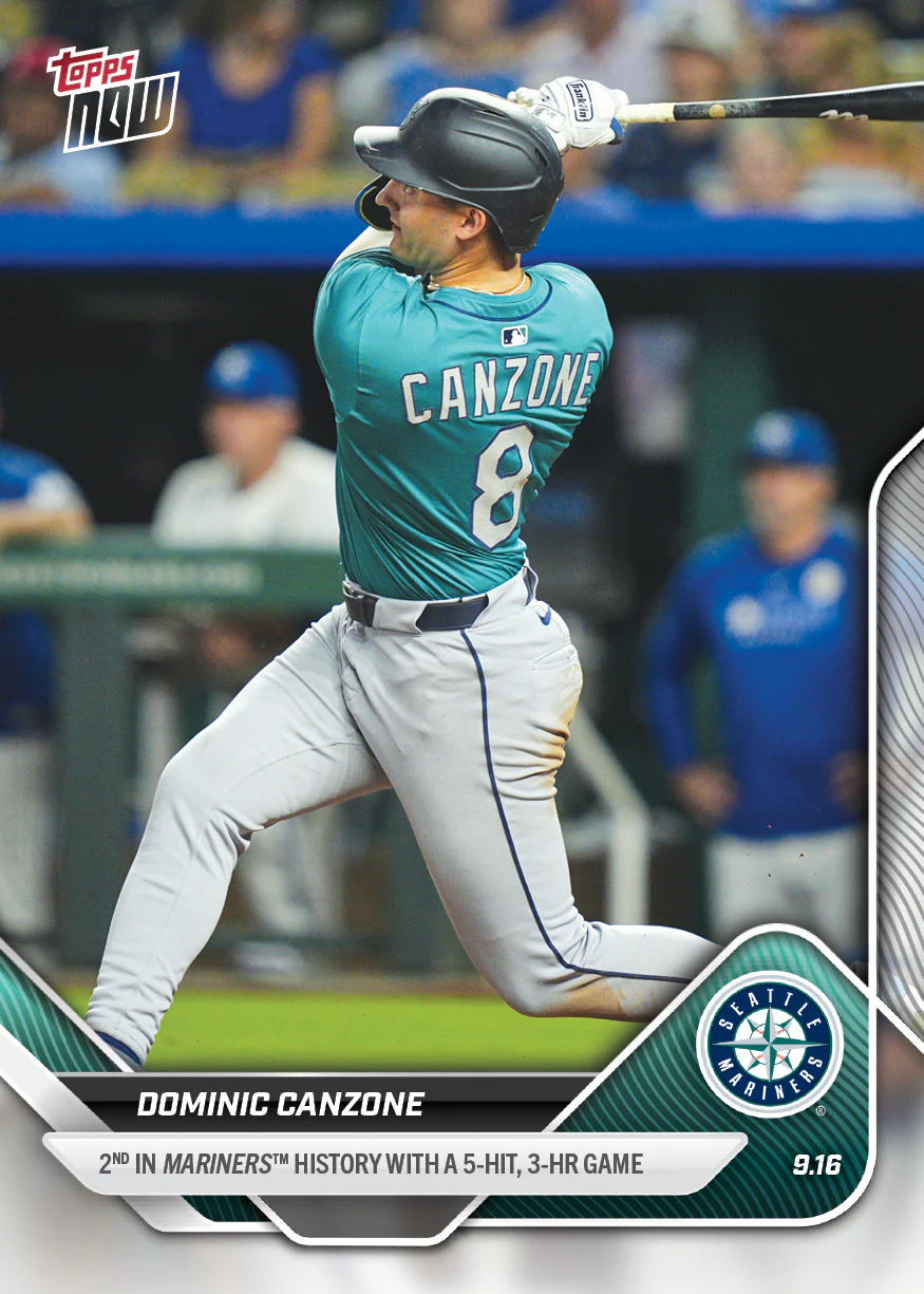 2025 Topps Now #723 Dominic Canzone
