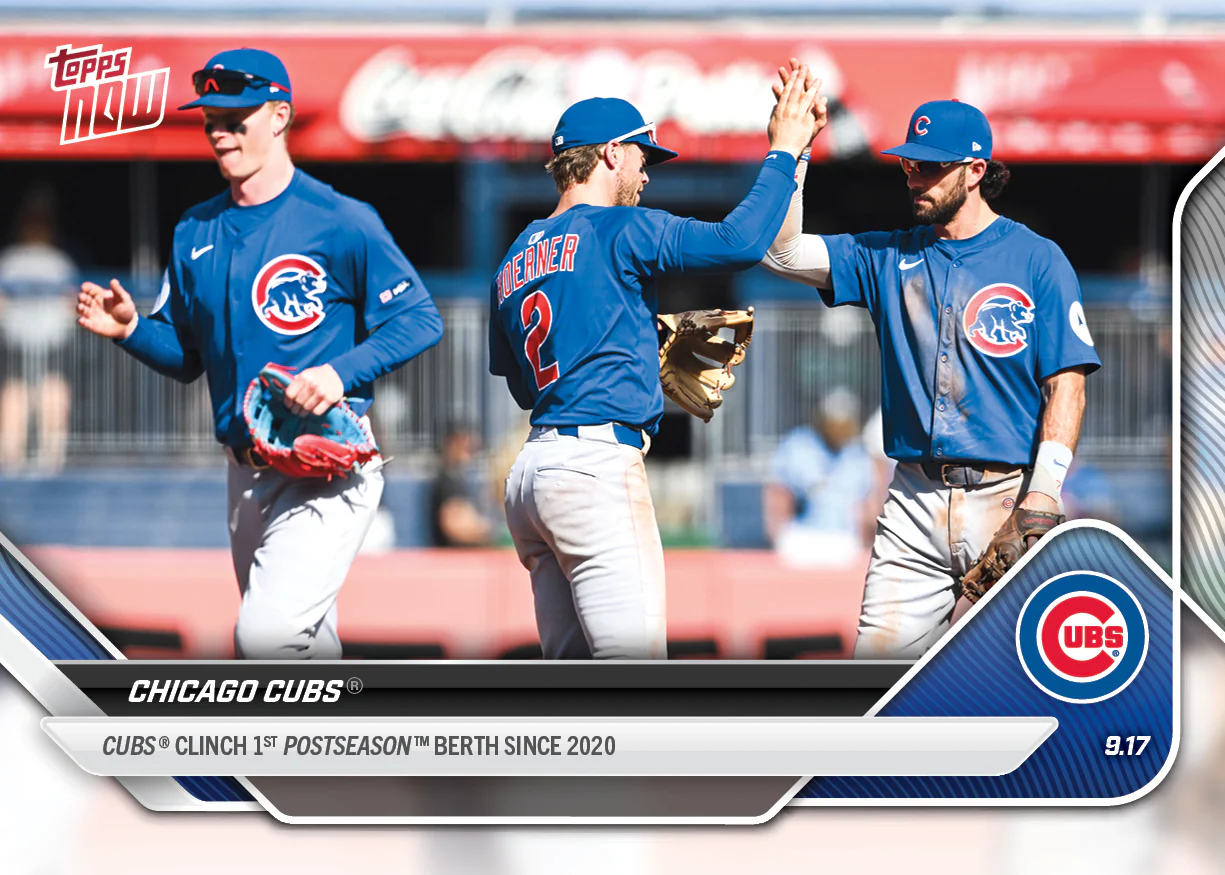 2025 Topps Now #724 Chicago Cubs