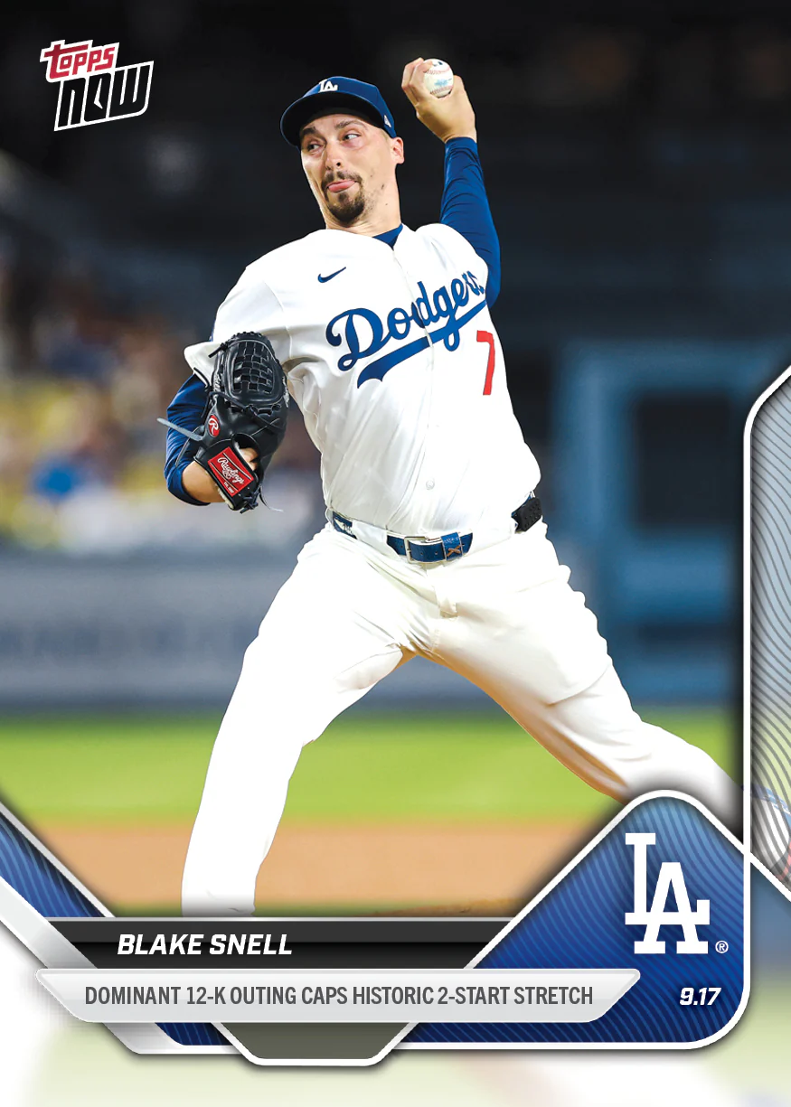 2025 Topps Now #726 Blake Snell