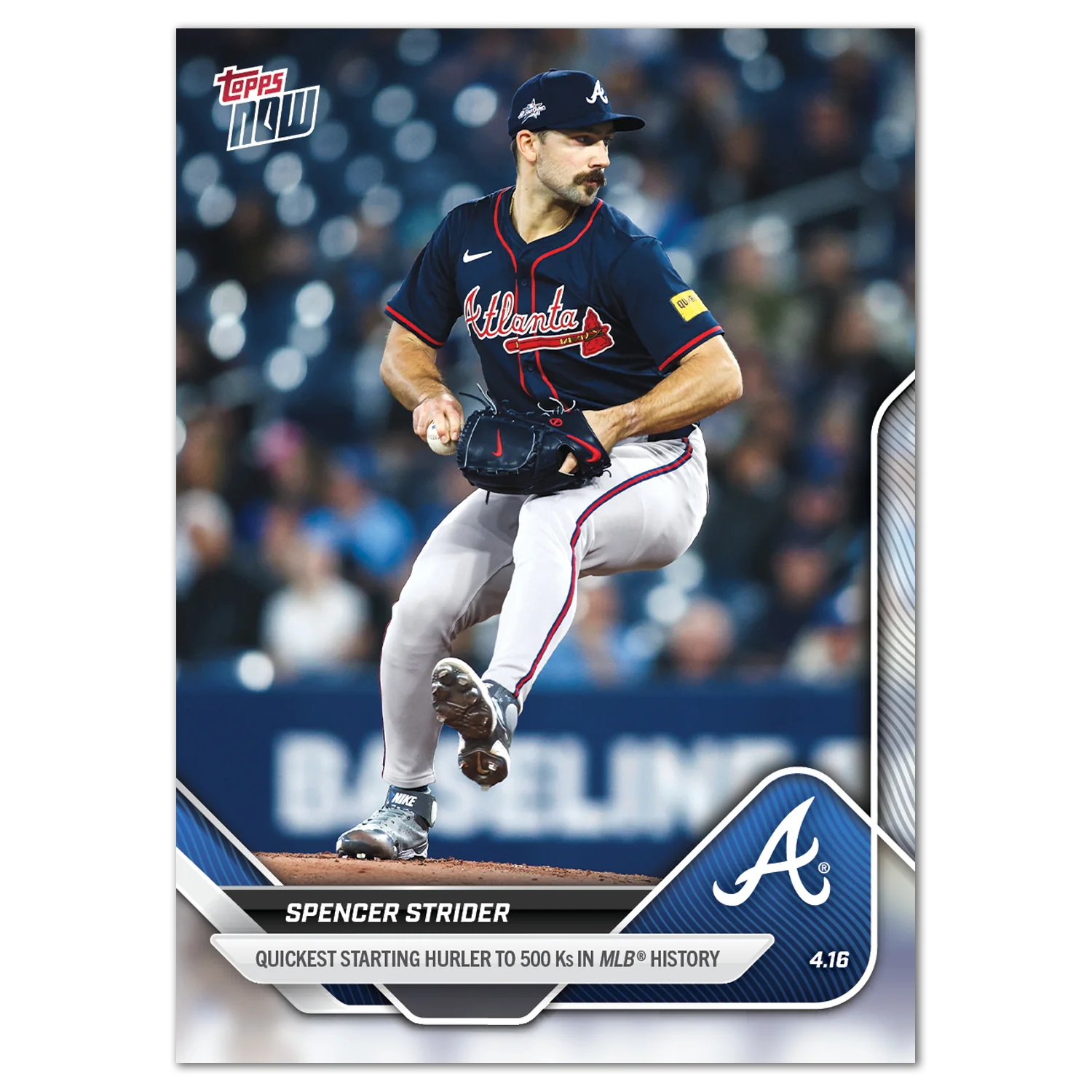 2025 Topps Now #73 Spencer Strider