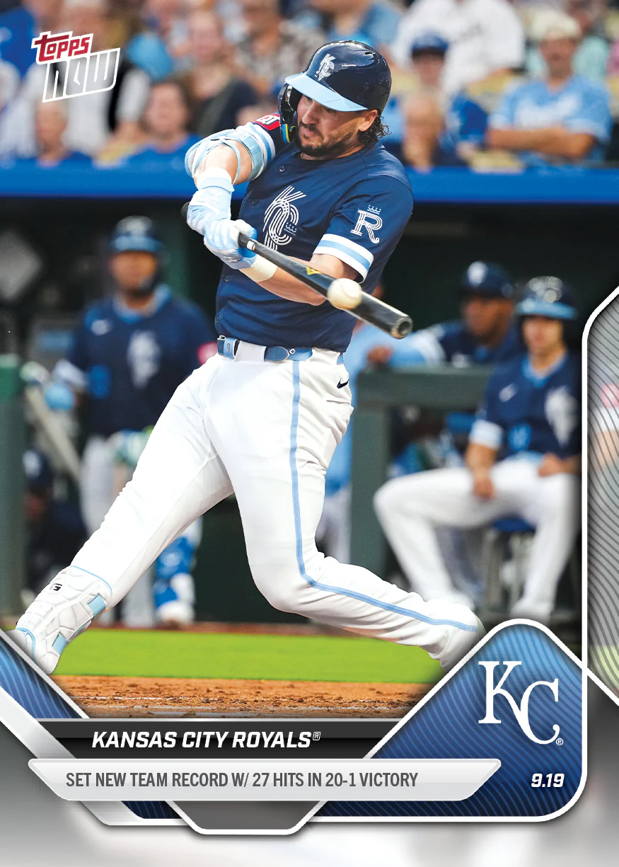 2025 Topps Now #732 Kansas City Royals