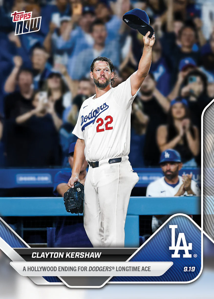 2025 Topps Now #734 Clayton Kershaw