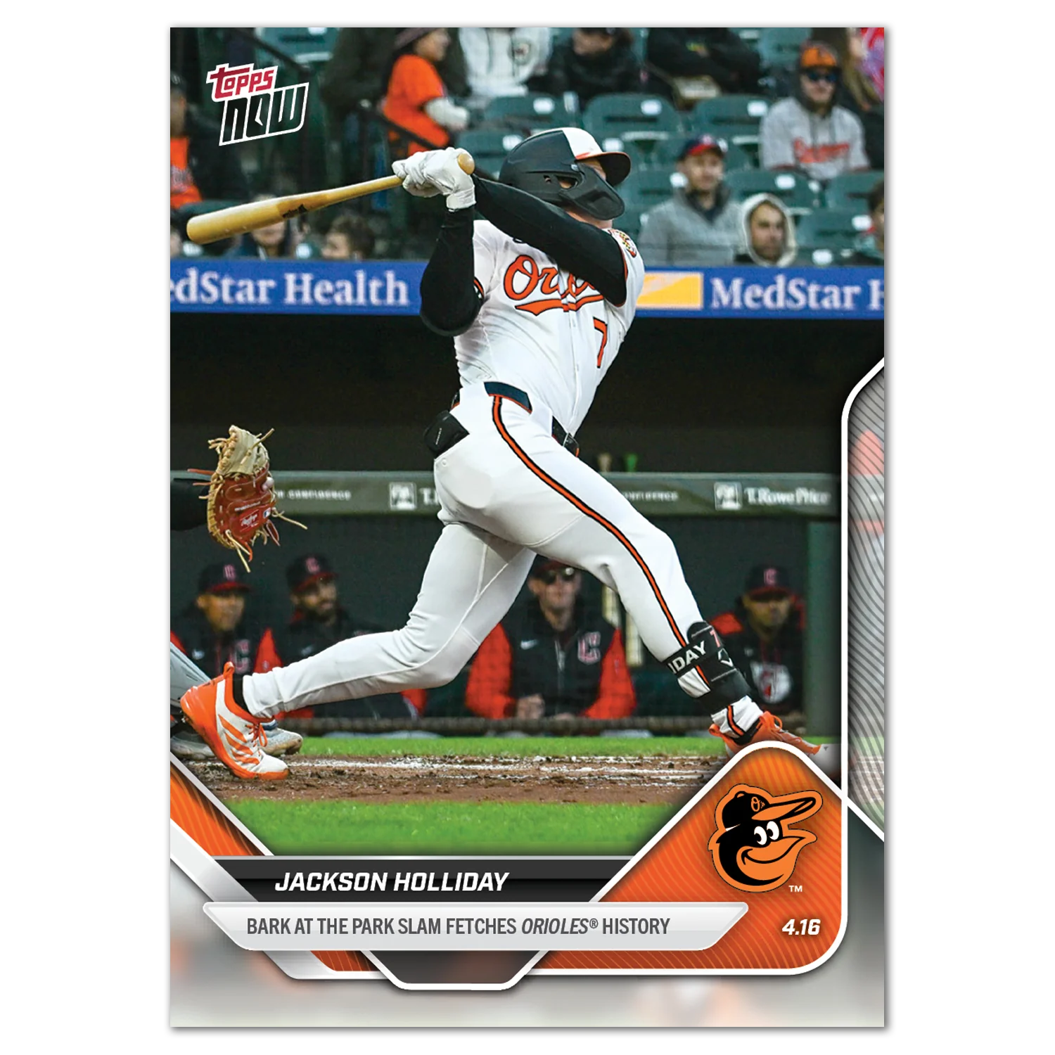 2025 Topps Now #74 Jackson Holliday
