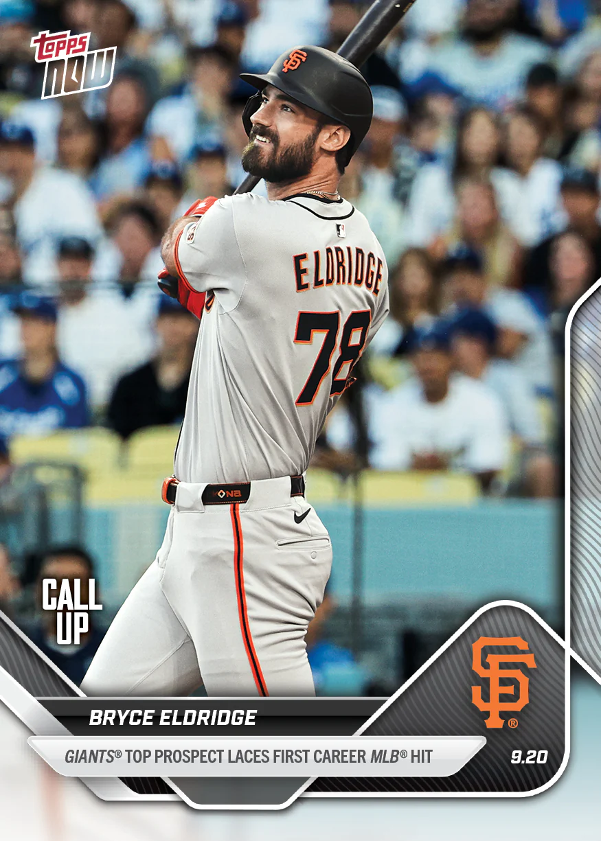 2025 Topps Now #740 Bryce Eldridge