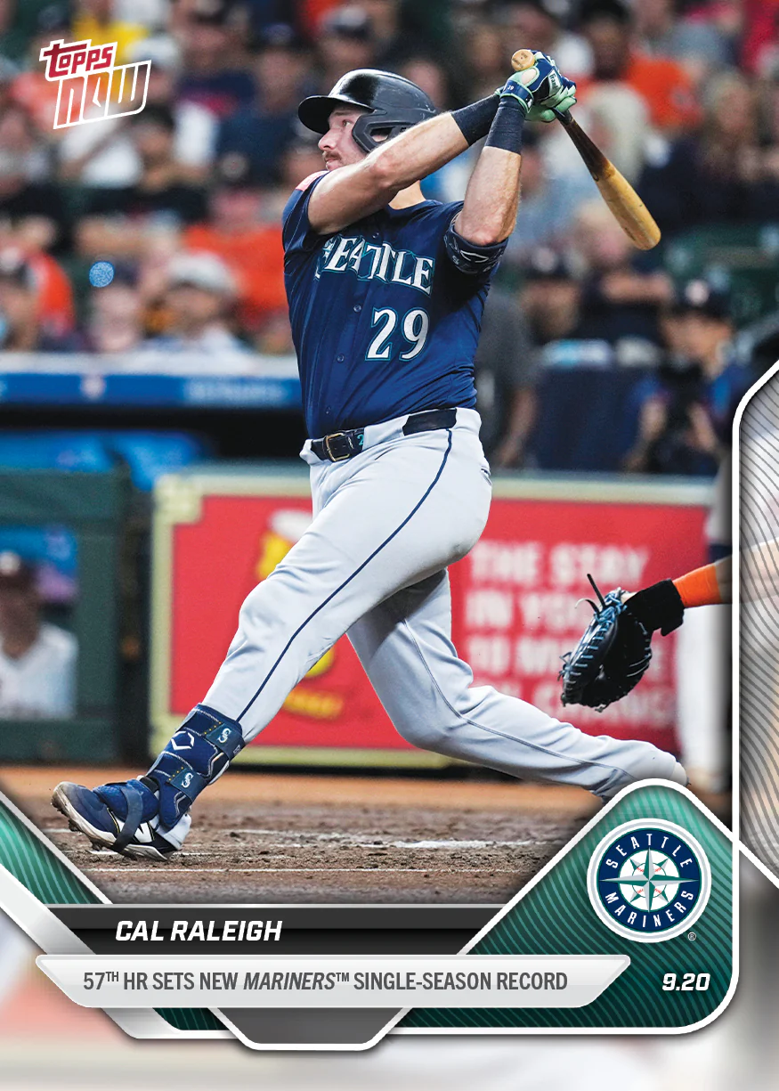 2025 Topps Now #741 Cal Raleigh