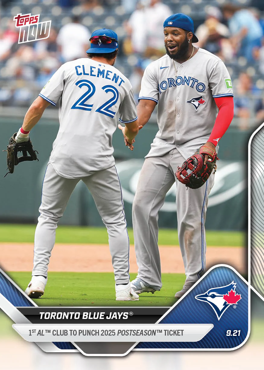 2025 Topps Now #744 Toronto Blue Jays