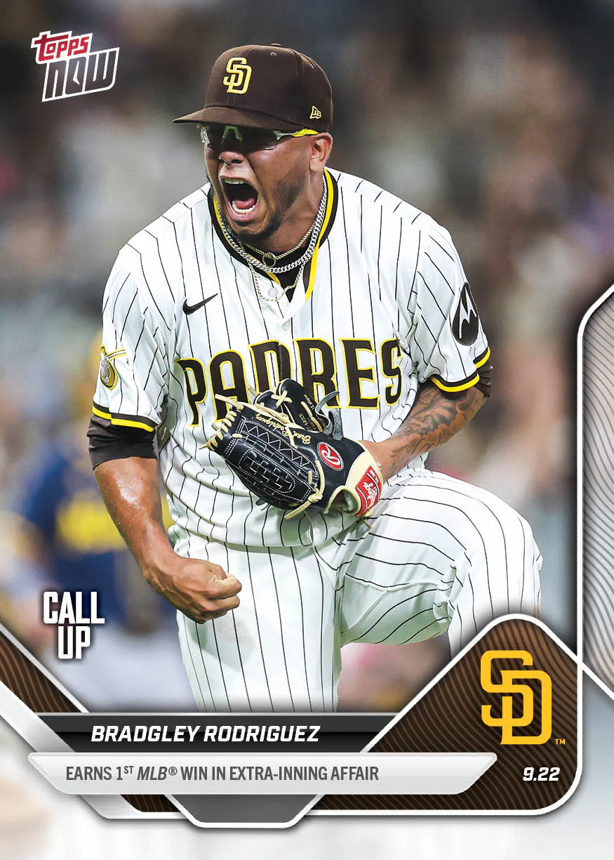 2025 Topps Now #749 Bradgley Rodriguez