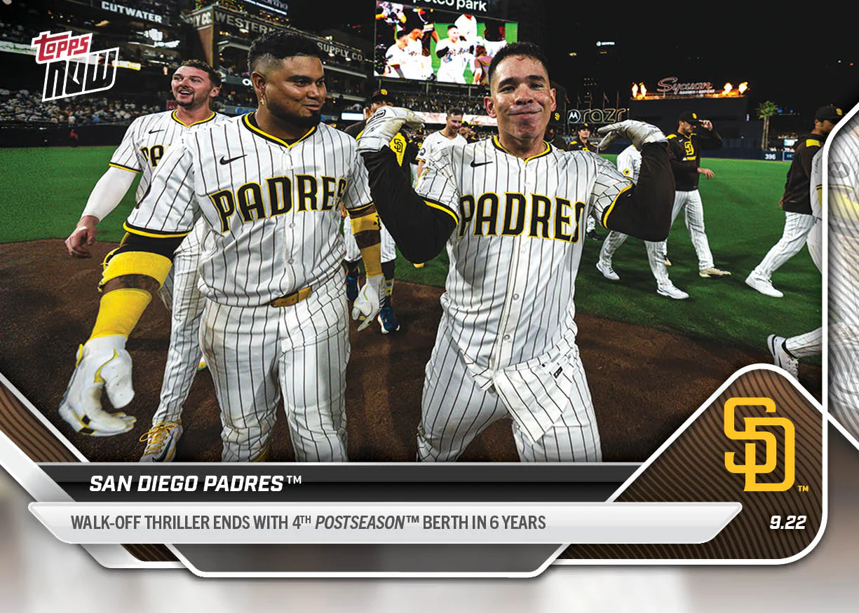 2025 Topps Now #750 San Diego Padres