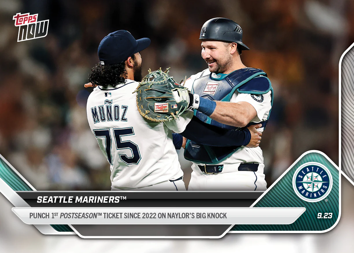2025 Topps Now #754 Seattle Mariners