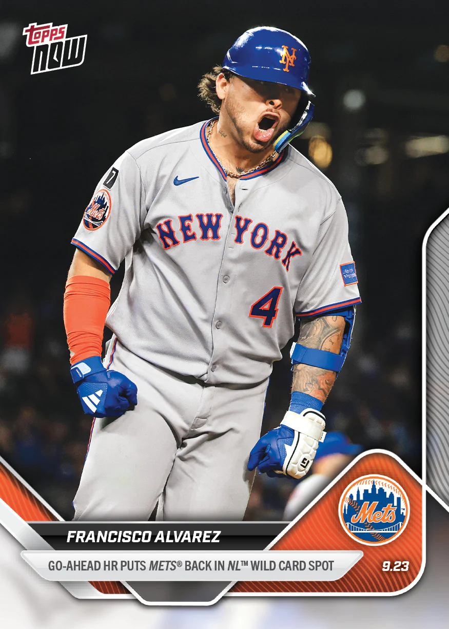 2025 Topps Now #755 Francisco Alvarez