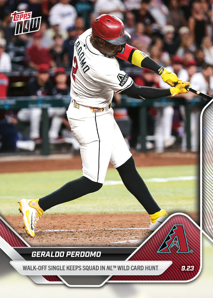 2025 Topps Now #756 Geraldo Perdomo