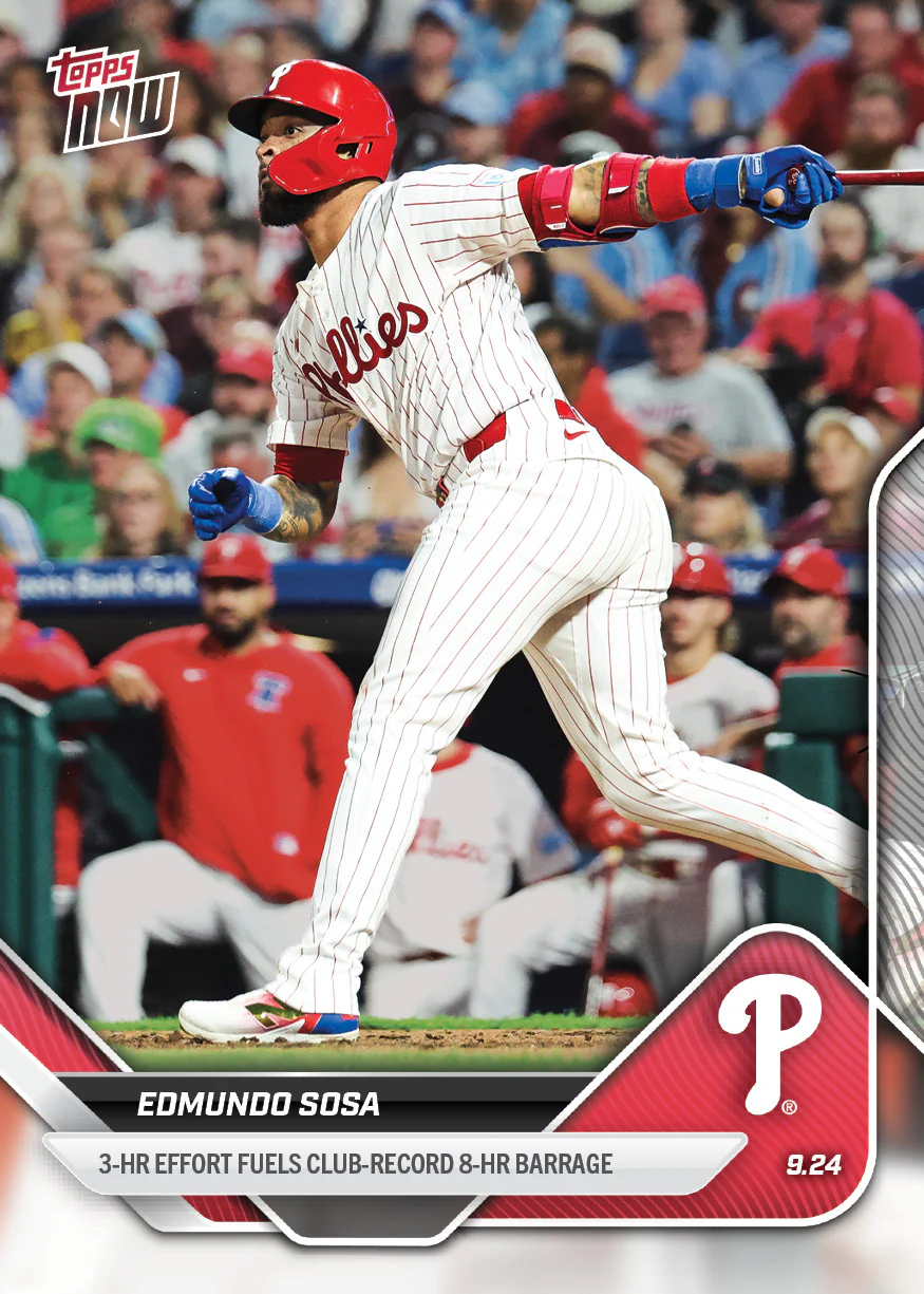 2025 Topps Now #760 Edmundo Sosa