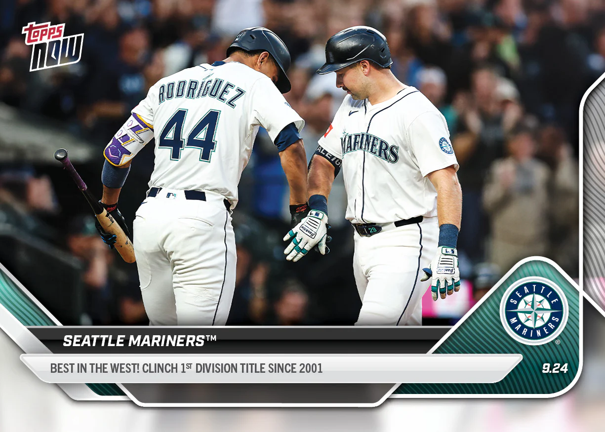 2025 Topps Now #762 Seattle Mariners