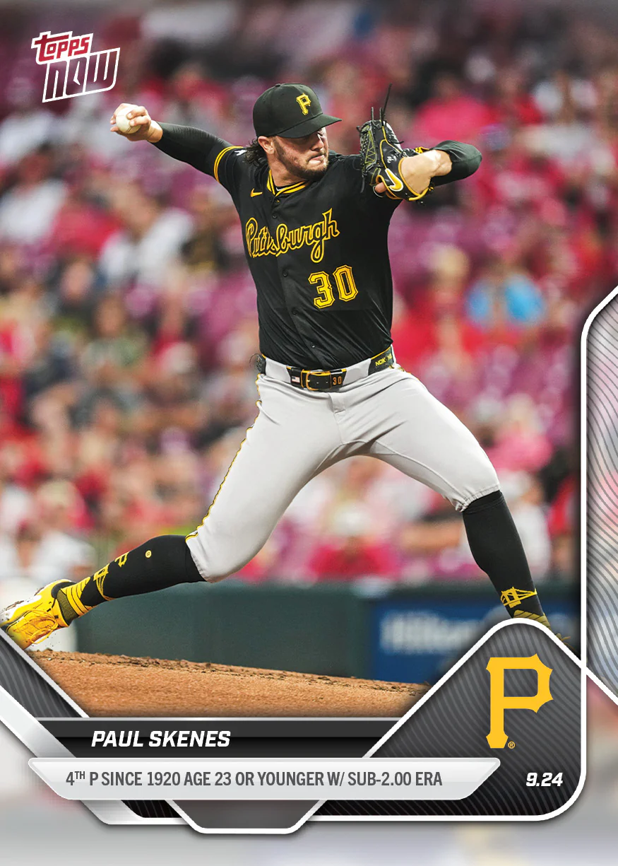 2025 Topps Now #763 Paul Skenes