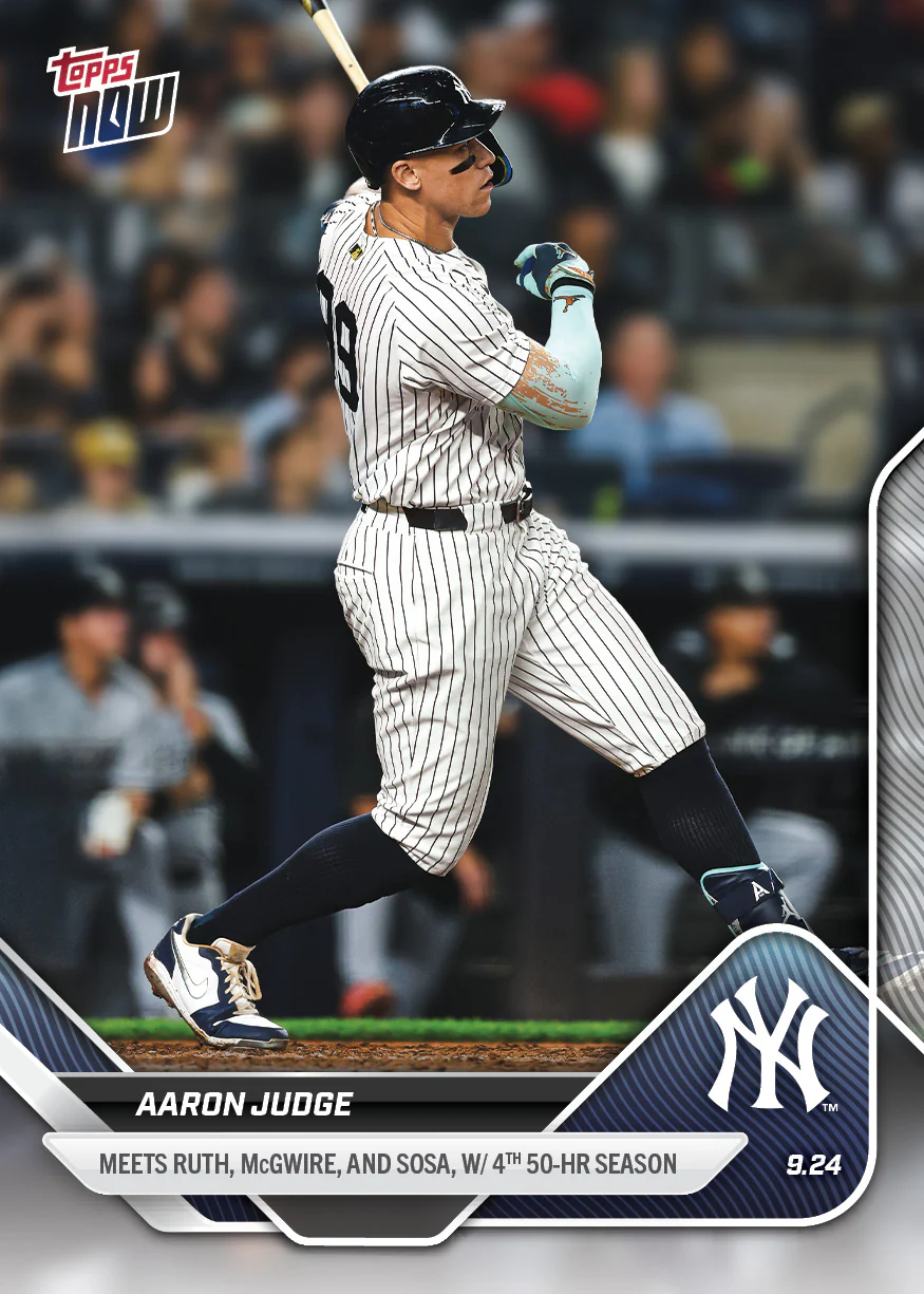 2025 Topps Now #764 Aaron Judge