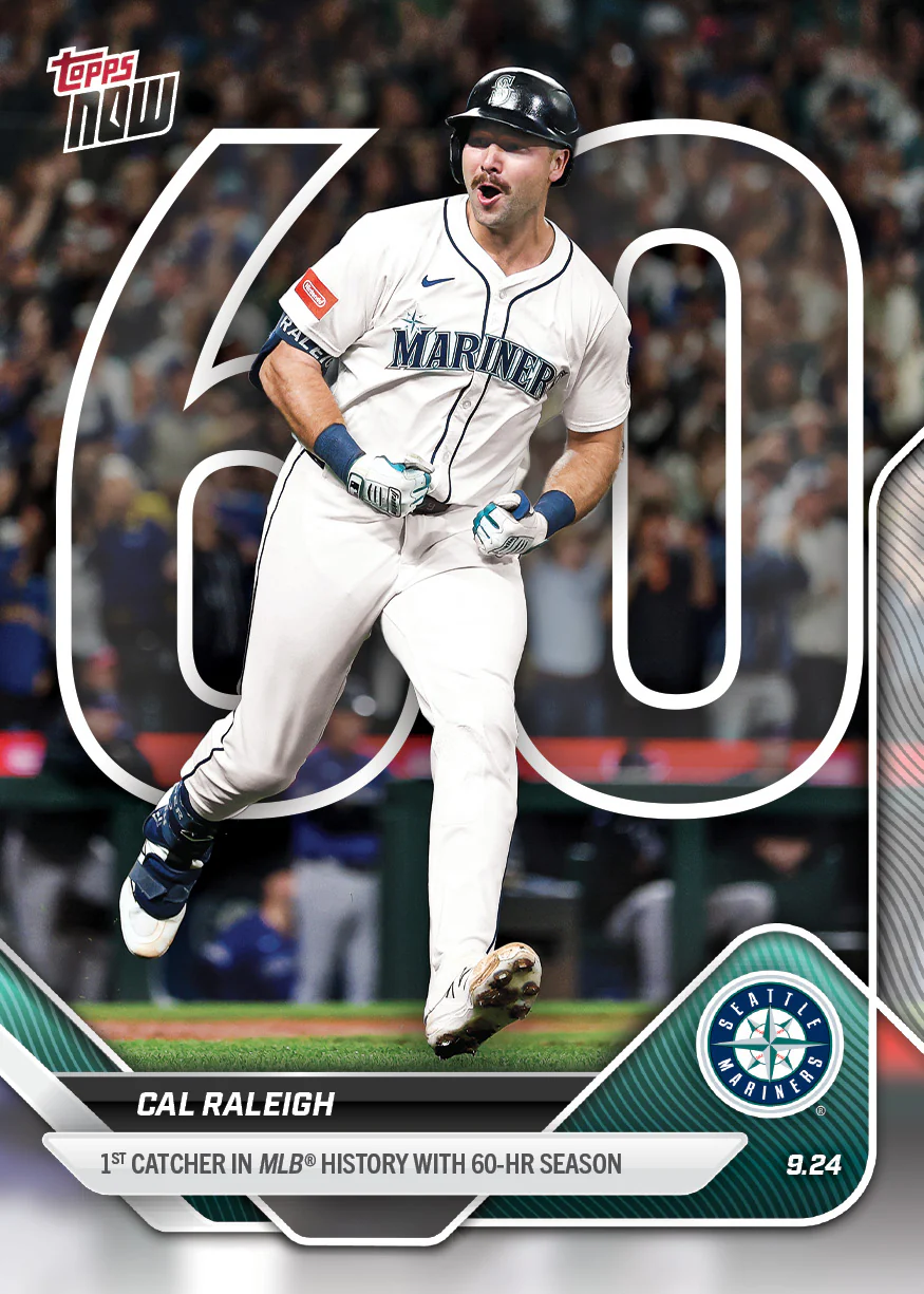 2025 Topps Now #765 Cal Raleigh