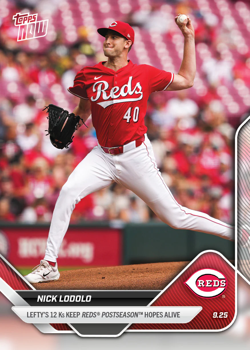 2025 Topps Now #768 Nick Lodolo